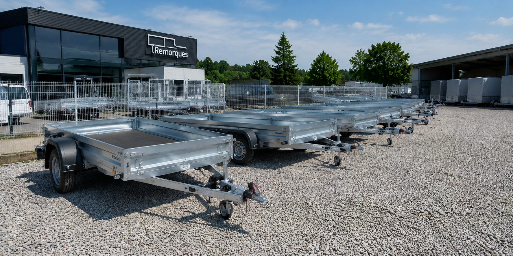 Parc de remorques SDP Services – Vente, location et réparation