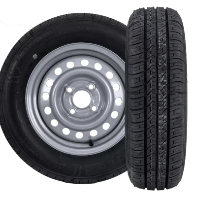 Kit de deux roues pour remorque KENDA PNEU 165/70 R13 79N KENDA JANTE 4Jx13″H2 4×100 ET:30