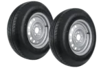Kit de deux roues renforcées pour remorque LINGLONG 185/80 R14C 104/102N JANTE UNITRAILER 5.5Jx14″H2 5×112 ET:30 – Image 2