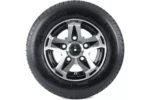 Kit de deux roues renforcées pour remorque PNEU LINGLONG 195/55 R10C 98/96N ALU UNITRAILER JANTE 6Jx10″ 5×112 ET:-4 – Image 3